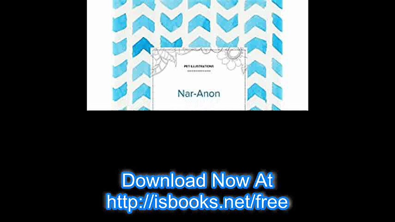 Adult Coloring Journal Nar-Anon (Pet Illustrations, Watercolor Herringbone)