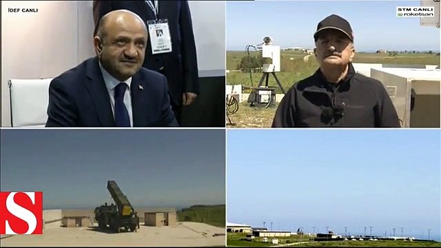 Türkiye'nin Uzun Menzilli Füzesi KAAN (Bora)'nın başarıyla gerçekleştirilen testi