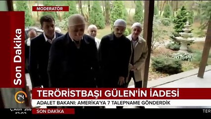 Hükümetten kritik FETÖ açıklaması "Teröristbaşının iadesi için ABD'ye 7 talepname gönderdik"