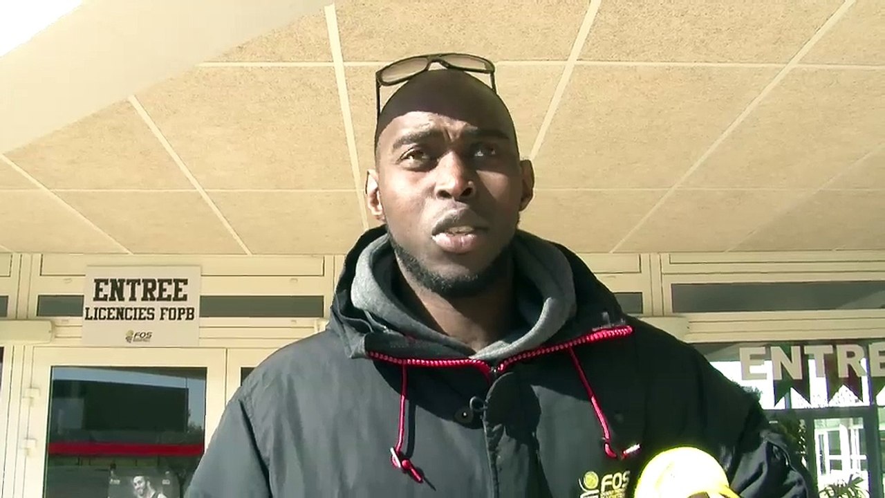 Mamadou Dia avant le déplacement à St Quentin