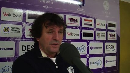 De la satisfaction pour l'entraîneur Istréen après le nul face à Angers ce soir