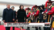Uzbek President lands in S. Korea, reaffirming strong 25 year partnership