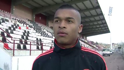 Le défenseur sang et or Djawad Dridi