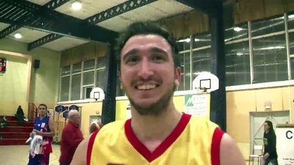 Le Martégal David Da Rocha après la victoire du MSB ce soir à Chave