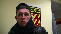 L'attaquant du FC Martigues Anthony Caldeirhina