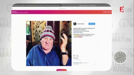 Gérard Depardieu se mobilise pour le Téléthon