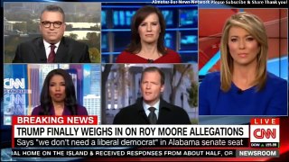 Panel on Trump on Moore - 'We don't need a liberal Democrat' in Seat. #Breaking-yjyzw0W-X98