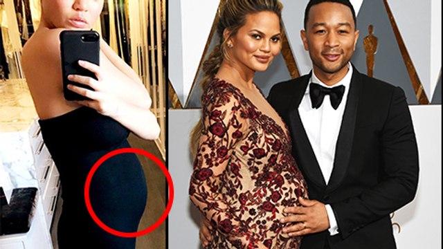 Chrissy Teigen Pregnant With Second Baby With John Legend | Chrissy Teigen Baby Bump