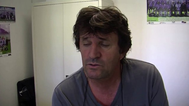 L'entraineur du FC istres José Pasqualetti avant le premier déplacement de la saison en championnat