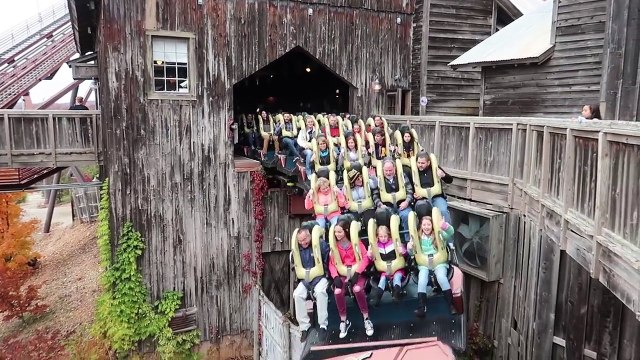 Riding Roller Coasters At Silver Dollar City Theme Park!