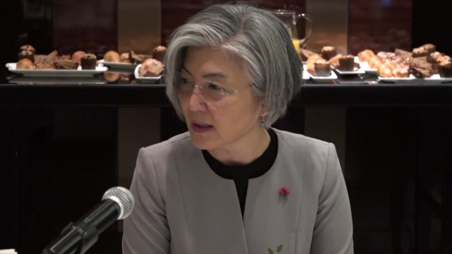 강경화 장관 한중, 대화 통한 북핵 해결 입장 재확인 / YTN