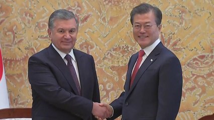 문 대통령 "우즈벡과 함께 유라시아 평화·번영 주도" / YTN