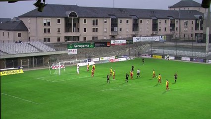 Le but du Martégal Maverick Barsotti à Rodez hier soir