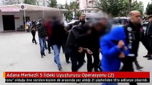 Adana Merkezli 5 İldeki Uyuşturucu Operasyonu (2)