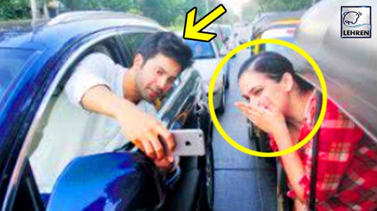 Varun Dhawan's DANGEROUS Selfie Caused Fine By Mumbai Police