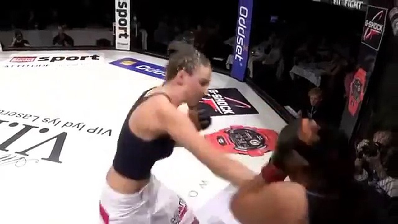 Maria Hougaard vs Jorina Baars. Rough Womens MMA