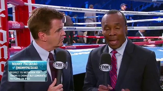 Sugar Ray Leonard: Conor McGregor surprised, impressed me | MAYWEATHER VS. McGREGOR