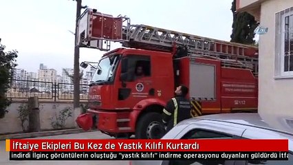 İftaiye Ekipleri Bu Kez de Yastık Kılıfı Kurtardı