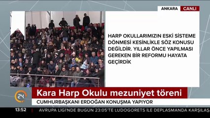 Kara Harp Okulu mezuniyet töreni