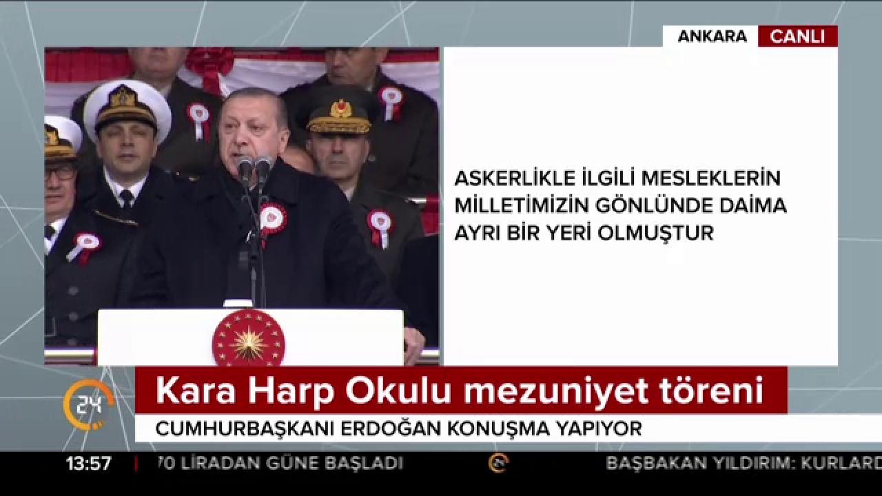 Kara Harp Okulu mezuniyet töreni