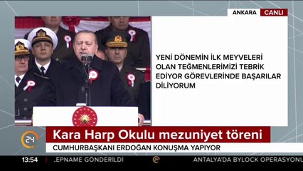 Kara Harp Okulu mezuniyet töreni