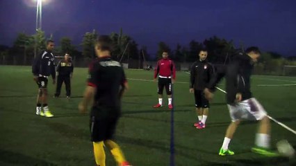 Les chateauneuvais se préparent avant la venue de Fréjus St Raphael dimanche