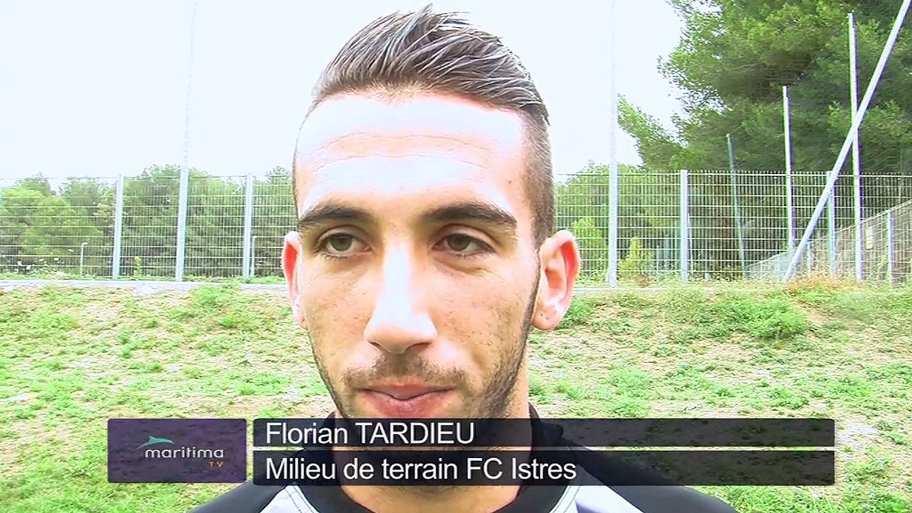Le milieu de terrain istréen Florian Tardieu veut seulement  la victoire face à Arles-Avignon