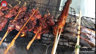 Asian Street Food, Fast Food Street in Asia, Cambodian Street food #172 - Part 03