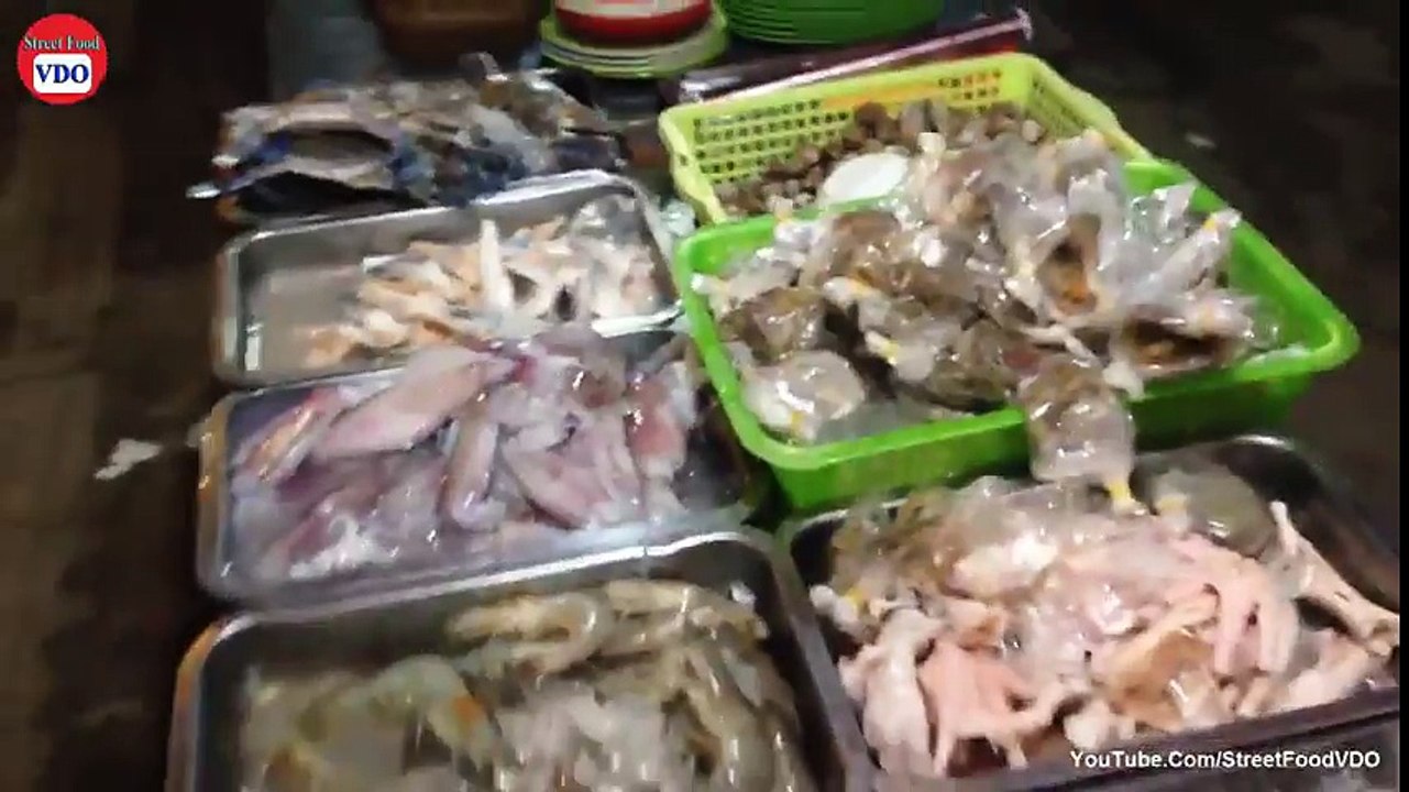 Asian Street Food, Fast Food Street in Asia, Cambodian Street meals #165 - Part 03