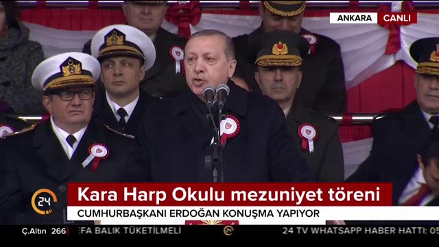 Kara Harp Okulu mezuniyet töreni