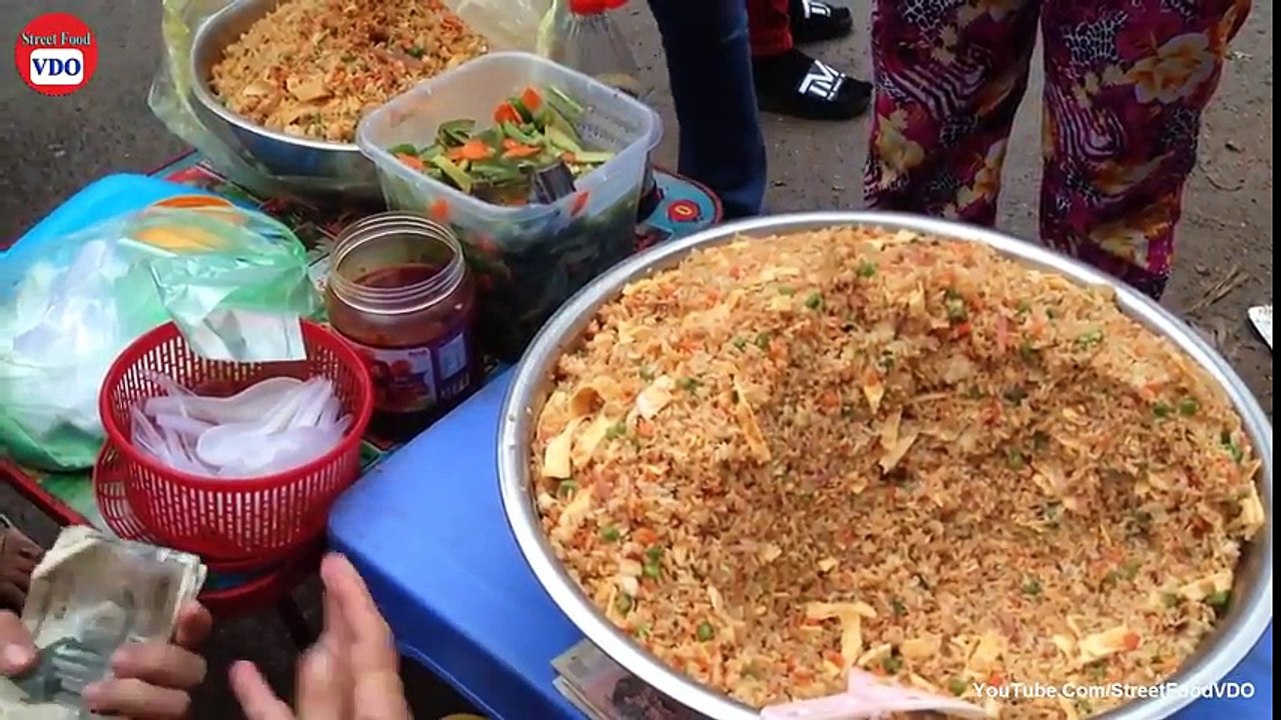 Asian Street Food, Fast Food Street in Asia, Cambodian Street meals #169 - Part 04
