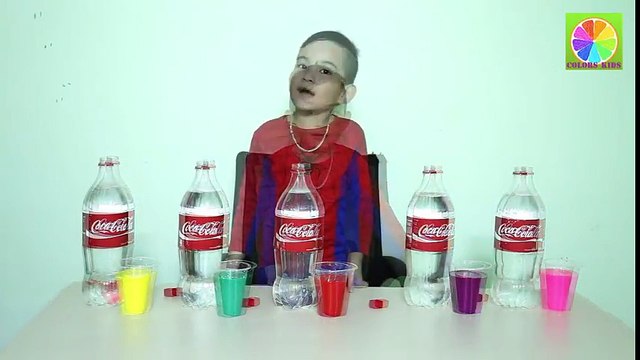 Learn Colors with Coca Cola for Children Toddlers and Babies Finger Family Nursery Rhymes Song Baby