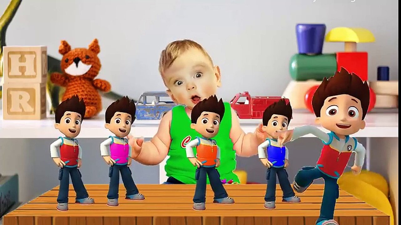 Learn Colors With Ryder Paw Patrol for Children   Baby cry Finger Family song Nursery Rhymes for kid (3)