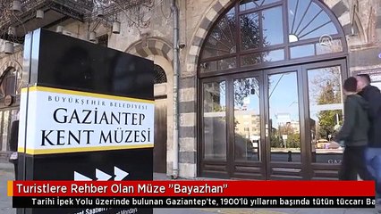 Turistlere Rehber Olan Müze "Bayazhan"