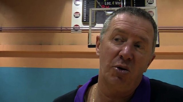 La réaction de l'entraîneur d'Istres Sport Basket Jacky Bichard