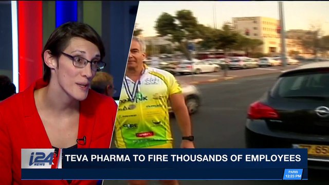 i24NEWS DESK | TEVA Pharma to fir thosands of employees | Thursday, November 23rd 2017