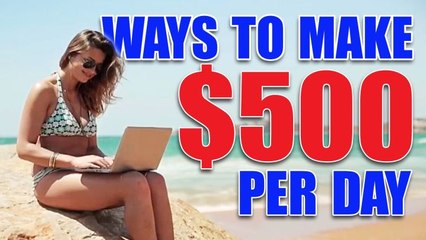 How To Make Money Online Fast - Legit Make Money Online Fast Earn $500 A Day!