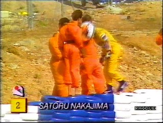 Gran Premio di Spagna 1988: Ritiri di S. Nakajima, Alboreto e Streiff