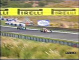 Gran Premio di Spagna 1988: Ritiro di De Cesaris e sorpasso di Capelli ad A. Senna
