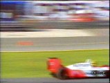 Gran Premio di Spagna 1988: Sorpasso di A. Senna a Patrese e ritiro di Cheever
