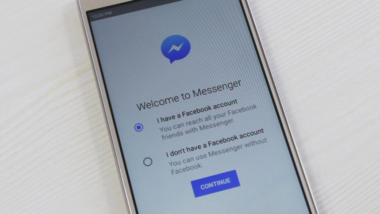 How to use facebook messenger without facebook...