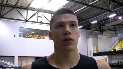 L'avant match Fos/Denain avec Théo Léon et Fabien Atéba