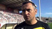 L'entraîneur du FC Martigues avant le derby à Consolat