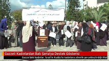 Gazzeli Kadınlardan Batı Şeria'ya Destek Gösterisi