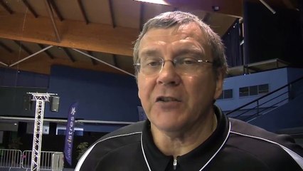 L'entraîneur d'Istres Ouest Provence Volley-Ball Jean-Pierre Staelens