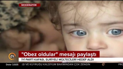 "Obez oldular" mesajı paylaştı