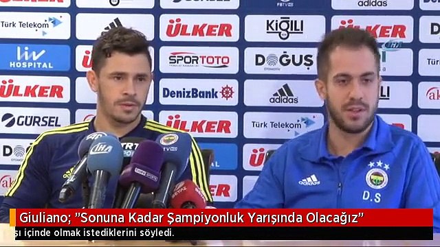 Giuliano: Sonuna Kadar Şampiyonluk Yarışında Olacağız