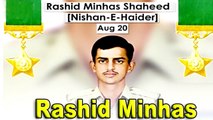 Rashid Minhas Shaheed Nishan e Haider Biography