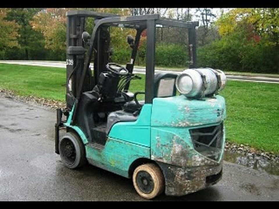 MITSUBISHI FGC30N FORKLIFT TRUCKS CHASSIS, MAST AND OPTIONS Service Repair Manual SN：AF83F-10121-UP