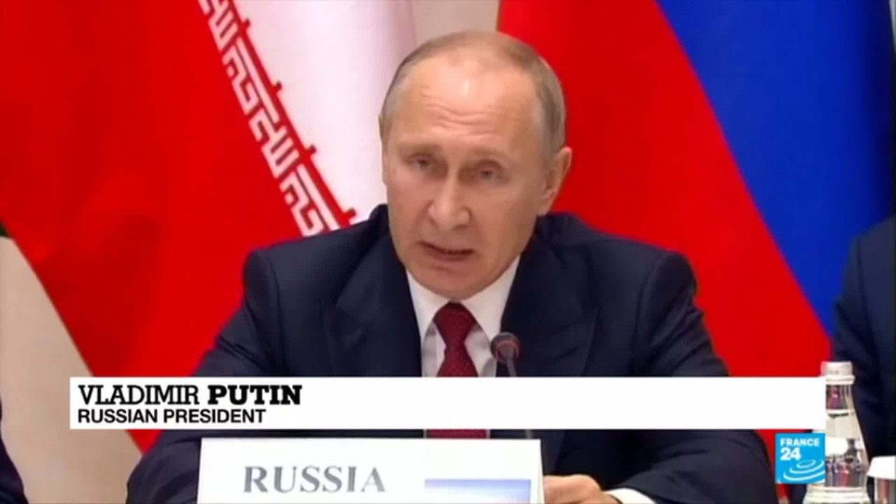 Vladimir Putin: "The Syrian people will determine their future themselves"